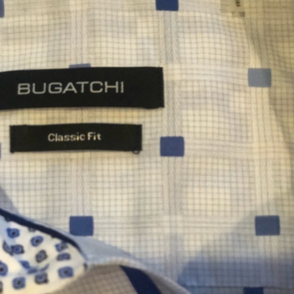 Bugatchi Classic Fit Flip Cuff Shirt - Picture 7 of 8
